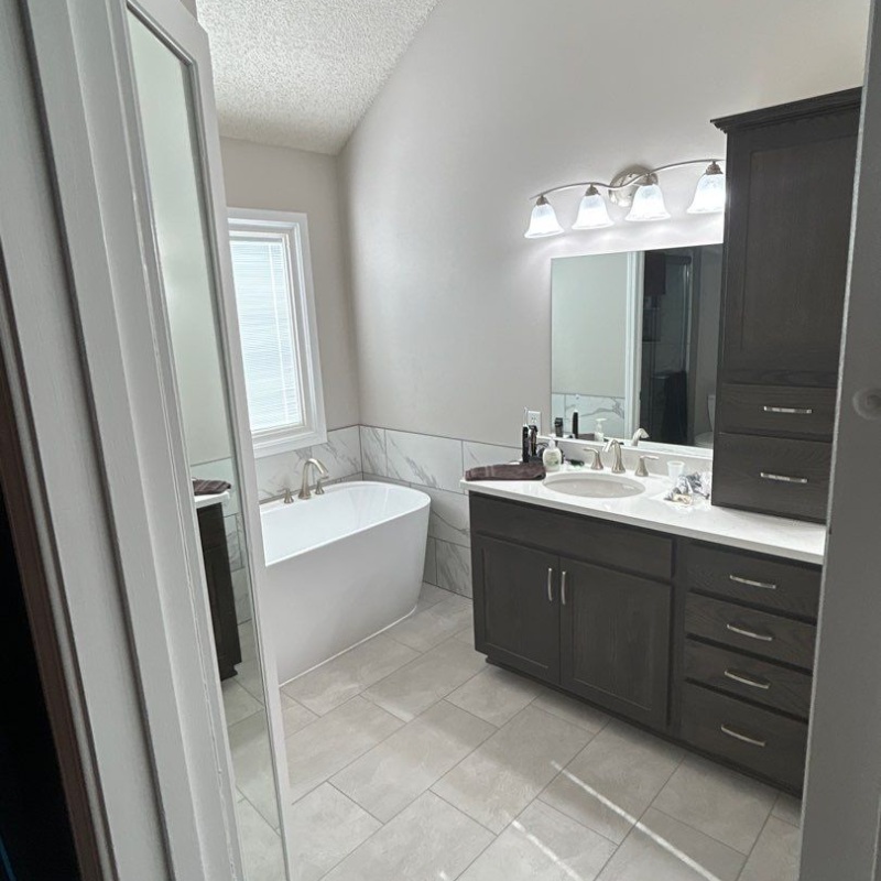Clean home interior
